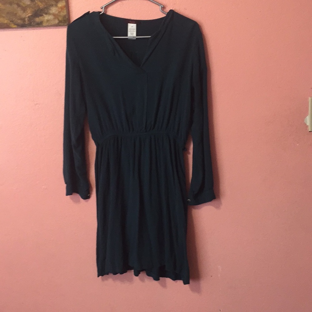 Dark green dress